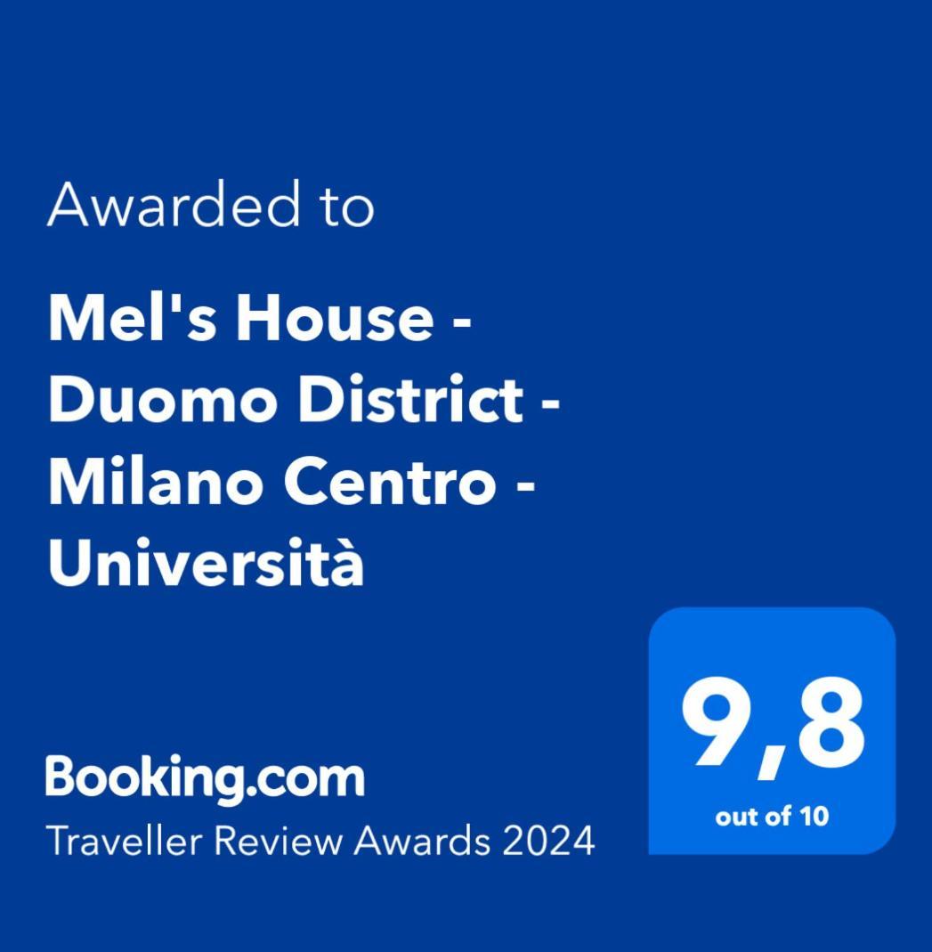 "Mel'S House" - Duomo District - Milano Centro - Universita Экстерьер фото